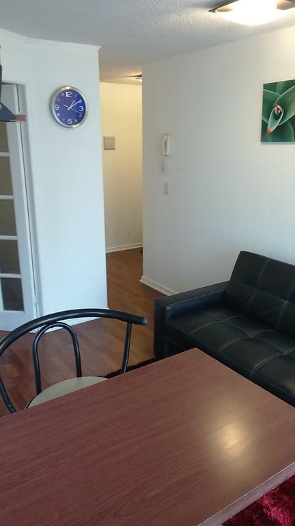 Departamento Paseo Bulnes Metro La Moneda Appartement Santiago Kamer foto