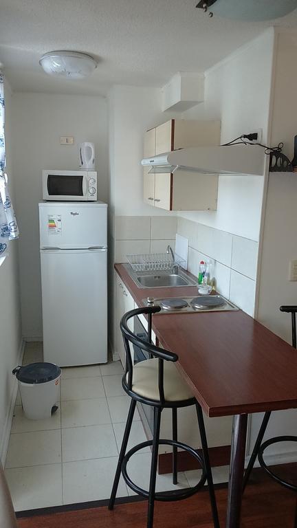 Departamento Paseo Bulnes Metro La Moneda Appartement Santiago Kamer foto