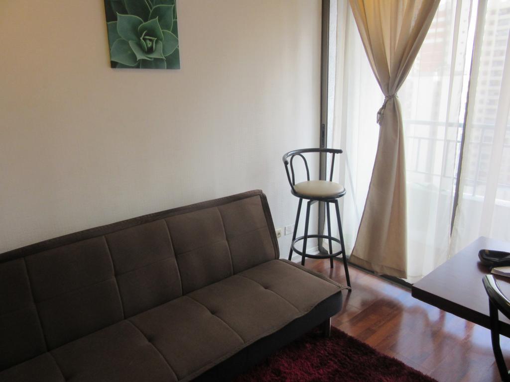 Departamento Paseo Bulnes Metro La Moneda Appartement Santiago Buitenkant foto
