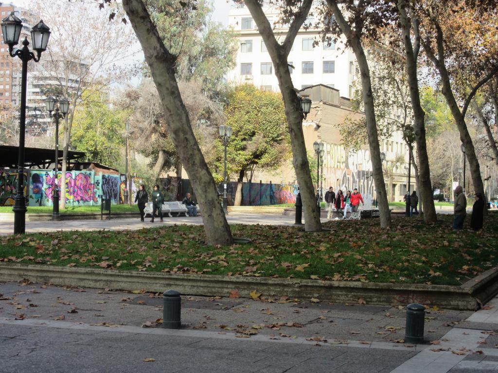 Departamento Paseo Bulnes Metro La Moneda Appartement Santiago Buitenkant foto