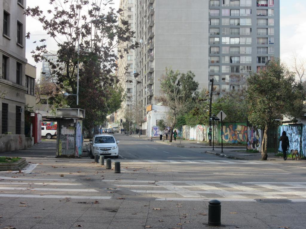 Departamento Paseo Bulnes Metro La Moneda Appartement Santiago Buitenkant foto
