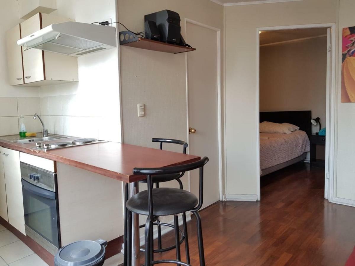 Departamento Paseo Bulnes Metro La Moneda Appartement Santiago Buitenkant foto